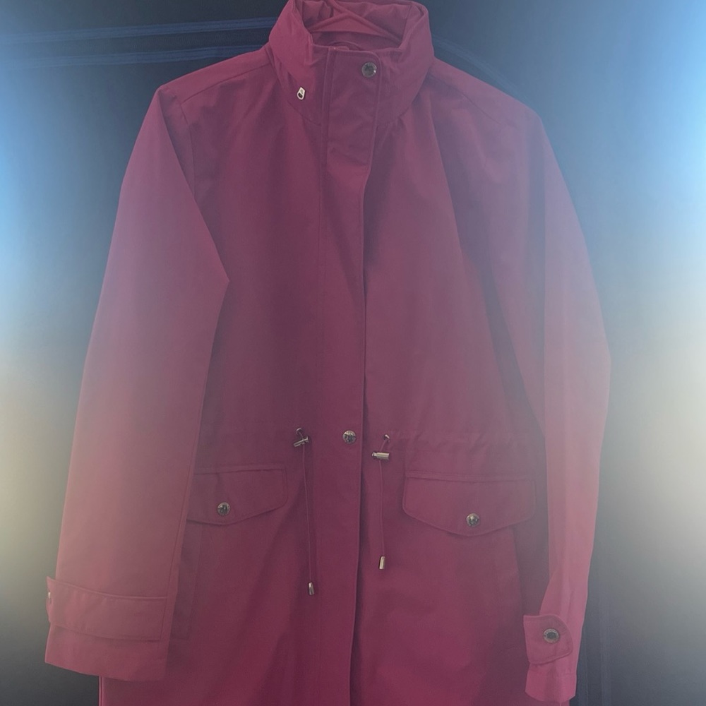 Ralph Lauren pink packable jacket
